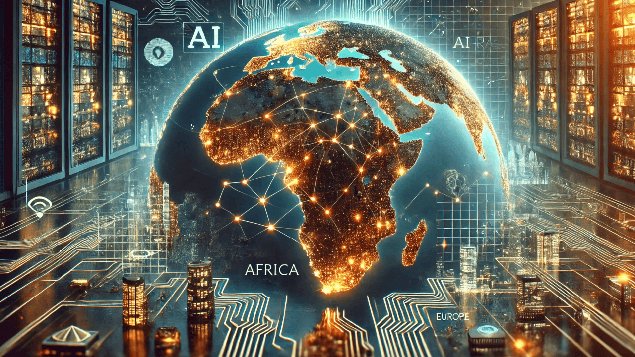 Advanced data governance and AI technology in Africa focused on digital transformation.