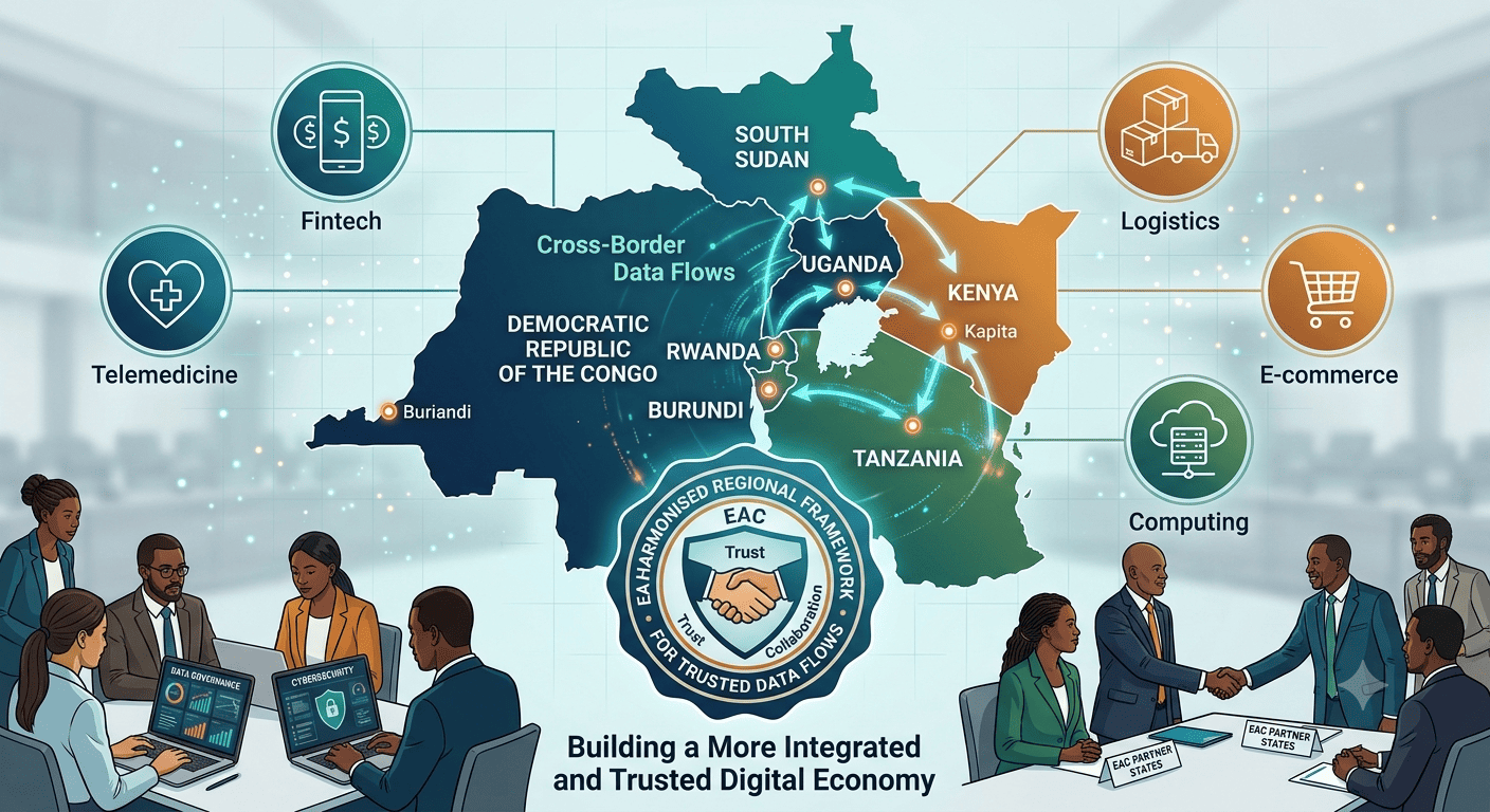 EAC Approves Regional Framework for Trusted Cross-Border Data Flows: A Defining Moment for East Africa's Digital Economy