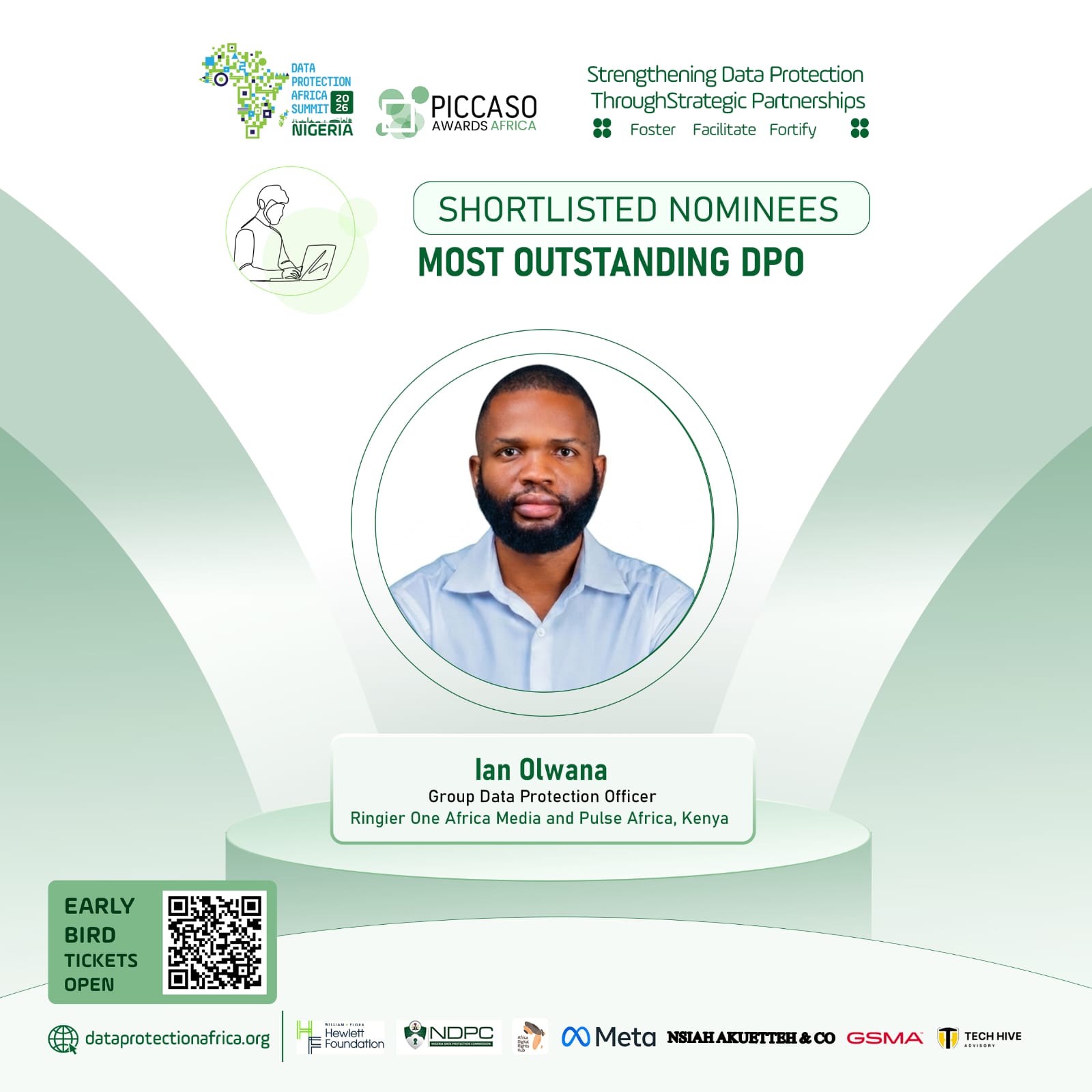 Data Governance Africa Founder Ian Olwana Shortlisted for Most Outstanding DPO at PICCASO Awards Africa 2026